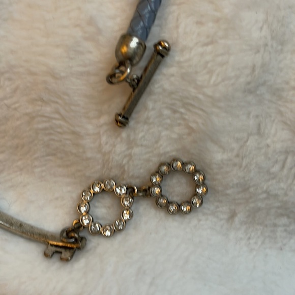 Leather wrap around bracelet with charms - Picture 4 of 4